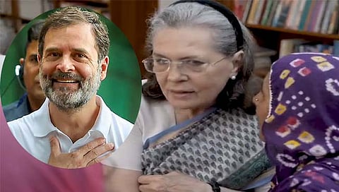 Rahul Gandhi | “राहुलसाठी मुलगी शोधा”, सोनिया गांधींचे मजेशीर उत्तर, पाहा व्हिडिओ