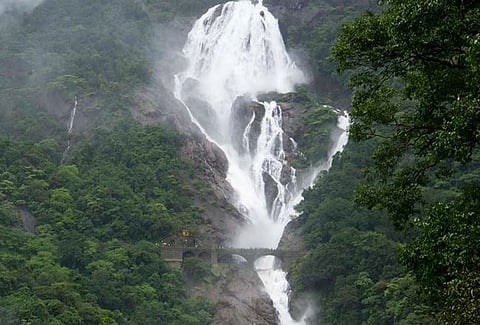 file photo - Dudhsagar Waterfall