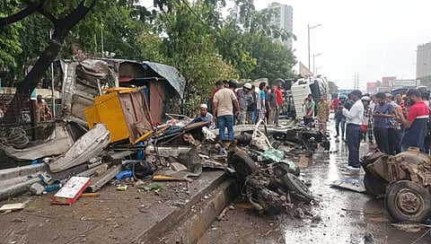 टँकरच्या धडकेत एकाचा मृत्यू