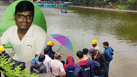 ठाण्यातील उपवन तलावात पोहायला गेलेला तरुण बुडाला