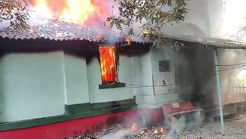 नागपूर: मध्य रेल्वेच्या अजनी आरोग्य केंद्रात भीषण आग