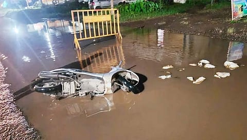 कोल्हापूर: बांबवडेतील महामार्गावरील पाण्याची निर्गत करा; अन्यथा तीव्र आंदोलन: भगतसिंग चौगुले