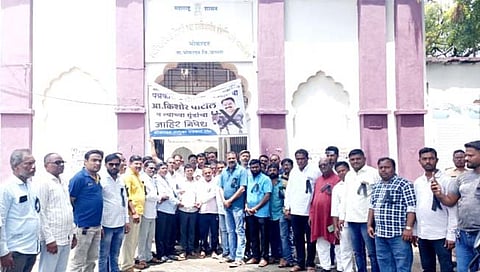 जालना: भोकरदन येथे पत्रकार संदीप महाजन यांच्यावरील हल्ल्याचा निषेध