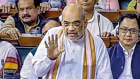 विरोधकांचे राजकारण अधिक लाजिरवाणे : अमित शहा