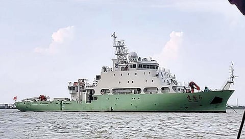 चिनी हेरगिरी जहाज श्रीलंकेमध्ये टाकणार डेरा