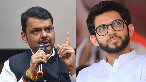 आदित्य ठाकरेंनी डोळ्याला पट्टी बांधलेली आहे : देवेंद्र फडणवीस यांचे प्रत्युत्तर