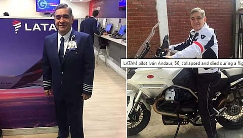 Pilot Dies LATAM Airlines