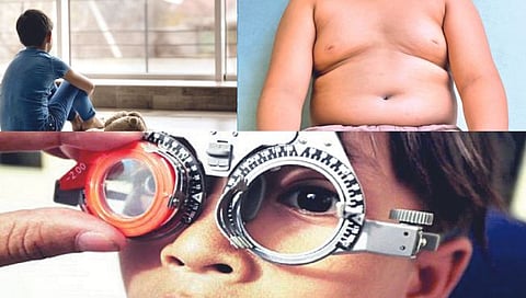 Diseases in children :