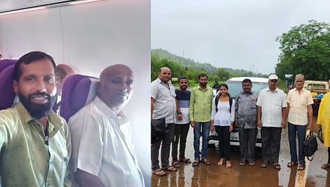 सिंधुदुर्ग : सरपंच, उपसरपंचानी ग्रामपंचायत कर्मचाऱ्यांना घडवला विमान प्रवास