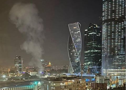 हाउ इज द जोश! युक्रेनचा थेट रशियाच्या राजधानीवर ड्रोन हल्ला | Drone attack hits Moscow