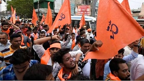 Nuh Violence : नूंह हिंसेविरोधात विश्व हिंदू परिषदेचे दिल्लीत आंदोलन