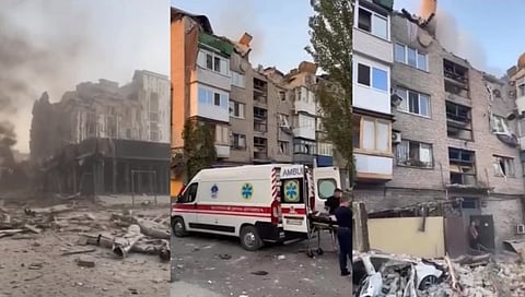 Russia-Ukraine War : रशियाचा युक्रेनवर क्षेपणास्त्र हल्ला; ५ युक्रेनियन ठार, ३१ जखमी