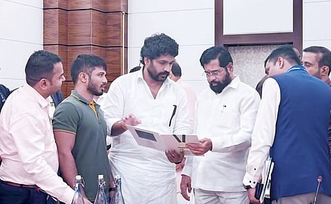 ‘पहिलवानांना विमाकवच द्या’ ; महाराष्ट्र केसरी अमोल बुचडे यांची मागणी