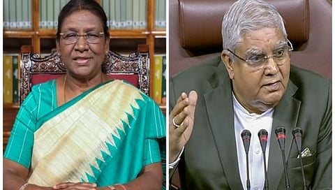 राष्ट्रपती द्रौपदी मुर्मू, उपराष्ट्रपती जगदीप धनखर यांनी लडाखमध्ये लष्करी जवानांच्या मृत्यूबद्दल शोक व्यक्त केला