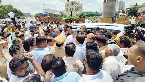 कात्रज-कोंढवा रस्त्याचे रुंदीकरण मार्गी लावणार; पालकमंत्री चंद्रकांत पाटील यांचे आश्वासन