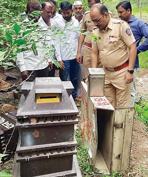 नगर : वृद्धेश्वर मंदिरातील चार दानपेट्या पळविल्या लाखोंचा ऐवज लंपास