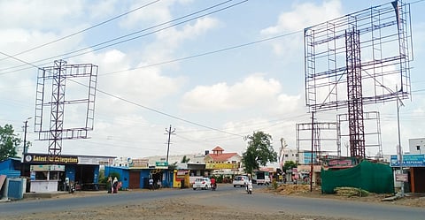 देहूगाव : अनधिकृत होर्डिंग्जवरील कारवाई थंडावली