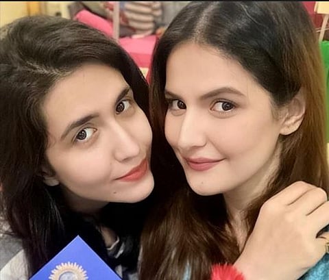 zareen khan-sana khan