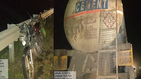 बीड : मांगवडगाव पेट्रोल पंपाजवळ अपघात; दोघे जखमी