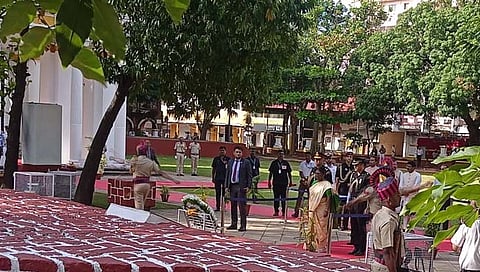 Droupadi Murmu : राष्ट्रपती द्रौपदी मुर्मू यांचा तीन दिवसांचा गोवा दौरा: हुतात्म्यांना केले अभिवादन