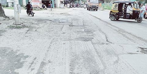 मंचर : चांडोली तुकानाना चौक ते पिंपळगाव रस्ता खड्डेमय