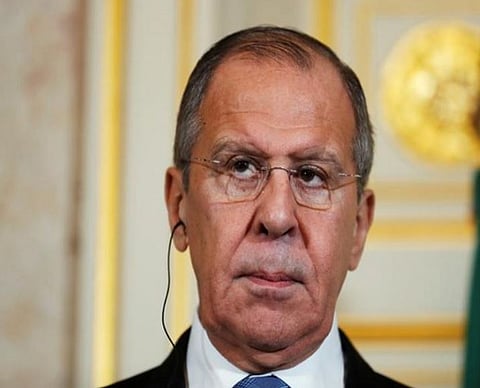 रशियाचे परराष्ट्र मंत्री सेर्गेई.