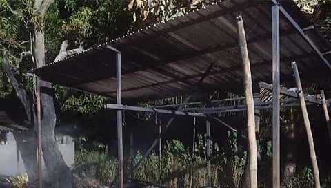 कोल्हापूर: शिरढोण येथे गोठ्याला लागलेल्या आगीत ४ जनावरांचा होरपळून मृत्यू