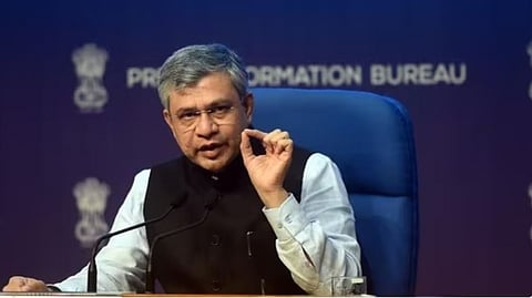 केंद्रीय दूरसंचार मंत्री अश्विनी वैष्णव. (संग्रहित छायाचित्र )