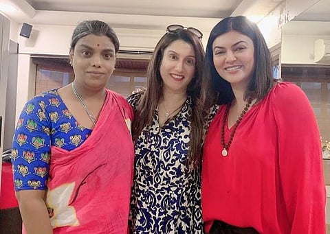 गौरी सावंत-आफीफा नाडियाडवाला-सुष्मिता सेन