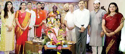 केसरी गणेशोत्सवाला उत्साहात सुरुवात