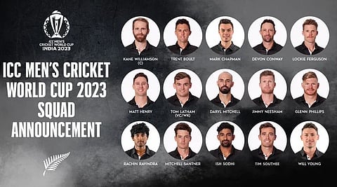 New Zealand Squad ODI World Cup : विश्वचषकासाठी न्यूझीलंडचा संघ जाहीर! केन विल्यमसन बनला कर्णधार