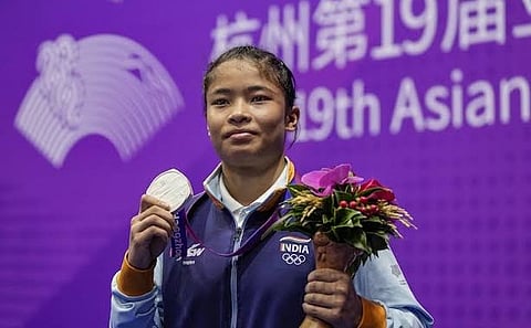 Asian Games 2023 : रोशिबिनाची वुशूमध्ये ‘रौप्य’, तर अनुष अग्रवालाची घोडेस्वारीत कांस्य पदकाला गवसणी