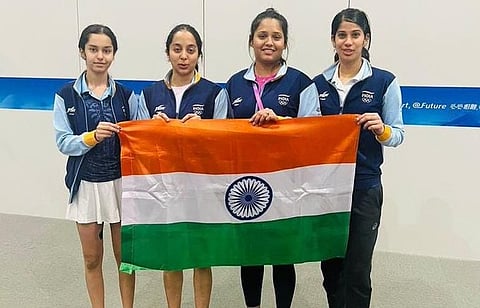 Asian Games 2023 : भारतीय महिला स्क्वॉश संघाने पटकावले कांस्यपदक
