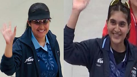 Asian Games 2023 | भारताचा आठवा सुवर्णवेध! १० मीटर पिस्तूल प्रकारात पलकला सुवर्ण, ईशा सिंगला रौप्यपदक