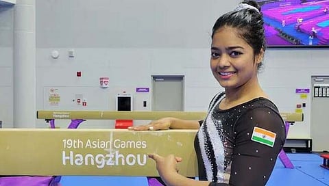 Asian Games 2023 | भारताची प्रणती नायक हिचे जिम्नॅस्टिक्समध्ये पदक हुकले