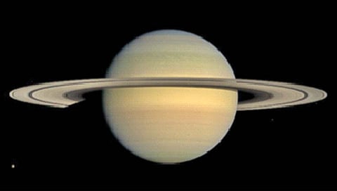 दोन चंद्रांची धडक होऊन बनली शनीची कडी