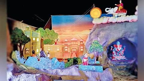 Kolhapur Ganeshotsav : शाहूपुरी, राजारामपुरीत देखावे पाहण्यासाठी गर्दीचा ओघ