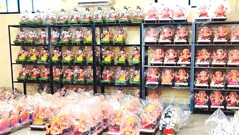 मुंबई : कैद्यांनी घडवल्या बाप्पाच्या ८५० मूर्ती