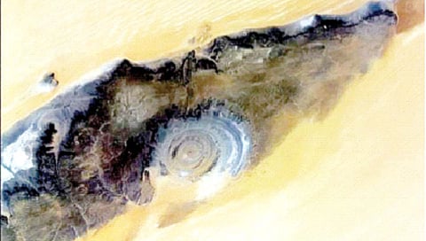 Sahara’s Eye : ‘सहारा’च्या डोळ्याचे उलगडले रहस्य!