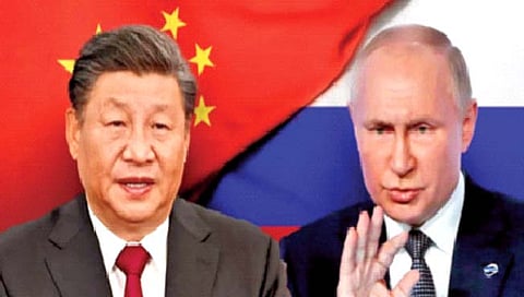 आंतरराष्ट्रीय : रशिया-चीन मैत्रीला तडे