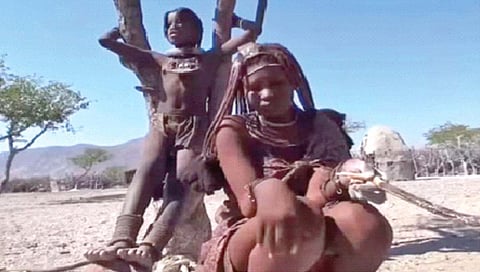 वाफेने स्नान करणारी जमात!