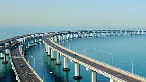 Mumbai News : मुंबई- नवी मुंबईला जोडणारा सागरीसेतू डिसेंबरमध्ये होणार