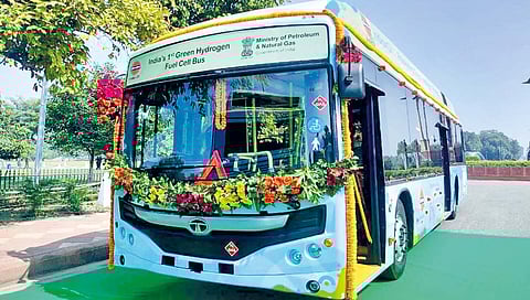 हायड्रोजन बसची क्रांती!