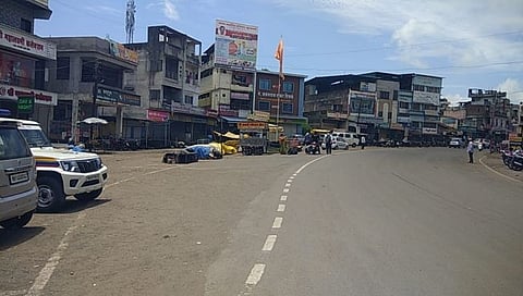 कोल्हापूर : जालन्यातील लाठीचार्ज घटनेच्या निषेधार्थ बांबवडेत कडकडीत बंद; रस्ते पडले ओस