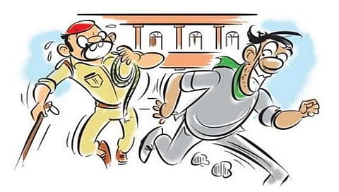 Nashik Crime News-
Rape suspect absconding from police custody