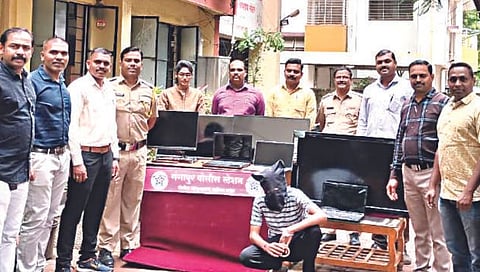 Nashik Crime : गुप्त माहितीच्या आधारे सापळा रचून चोरट्याला ठोकल्या बेड्या