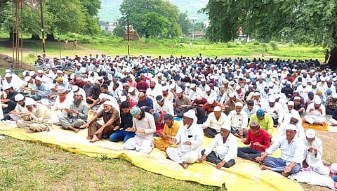 Nashik : चांदवडला पावसासाठी मुस्लीम बांधवांकडून नमाजपठण