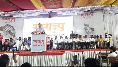 लोकप्रतिनिधींनी उत्तरे द्यावी अन्यथा 2024 दूर नाही : युवराज संभाजीराजे यांची भुजबळांवर टीका