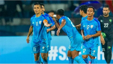 Asian Games : भारतीय फुटबॉल संघाचा बांगलादेशवर 1-0 ने विजय