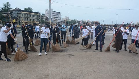 नाशिक : मनपाची गोदाकिनारी स्वच्छता मोहीम